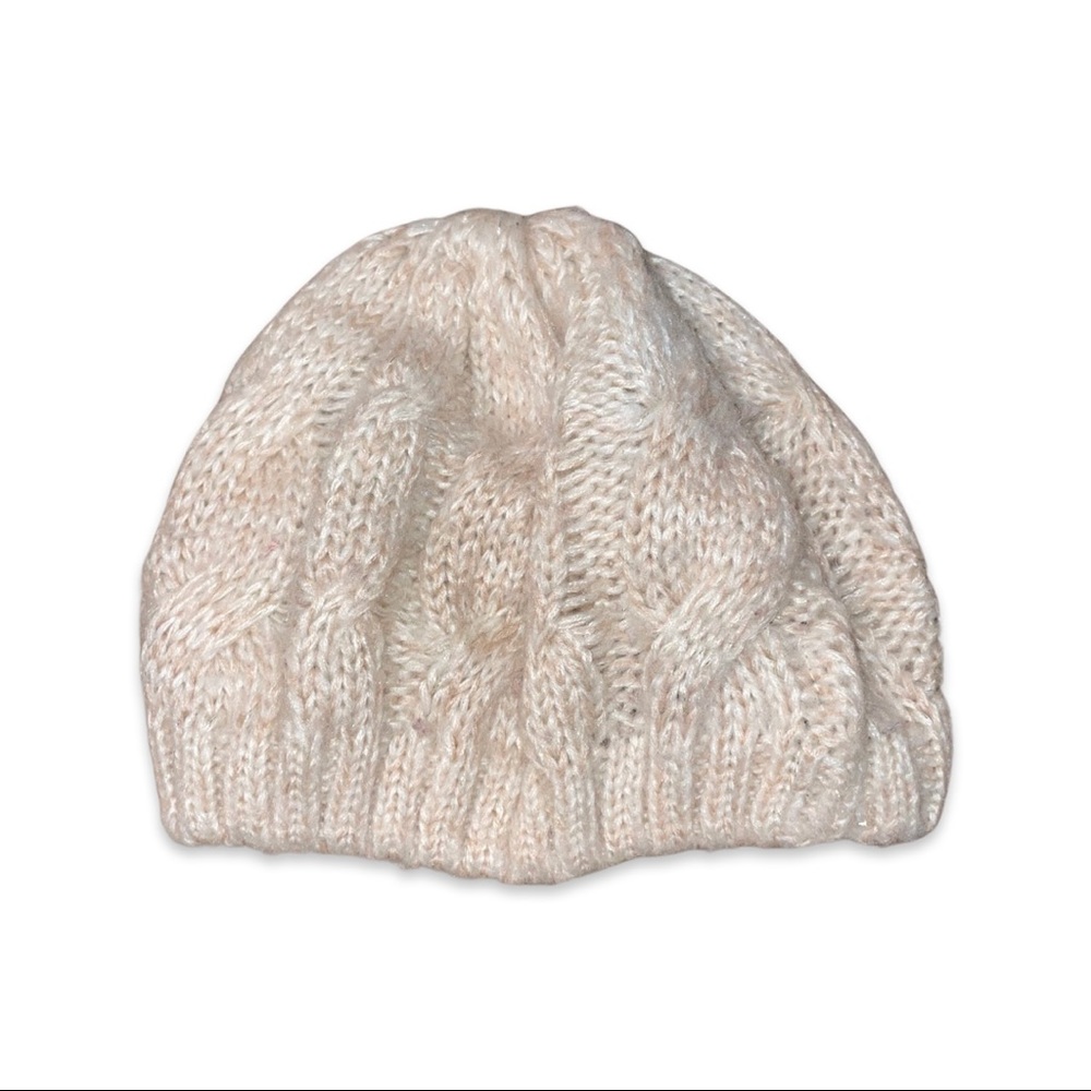Beige beanie